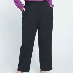 Universal Standard All Day Easy Pants - Black Size S (14-16)